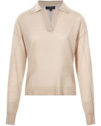 Soeur - Fleming Oversized Polo Knitted Top - Lyst