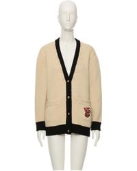 Valentino - Vlogo-Embroidery V-Neck Cardigan - Lyst