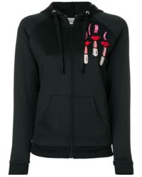 Valentino - Zipper Hooded Casual Jacket - Lyst
