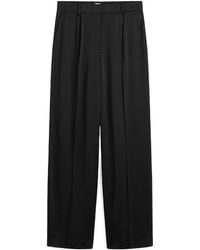 TOTEME - Totême Wide-Leg Pleated Trousers - Lyst