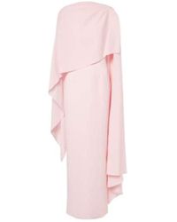 ROKSANDA - Demetria Caped Crepe Maxi Dress - Lyst