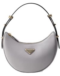 Prada - Arqué Zipped Shoulder Bag - Lyst