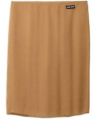 Miu Miu - Chiffon Skirt - Lyst