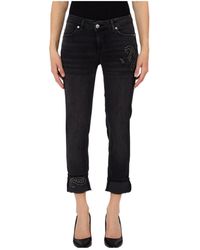 Liu Jo - Embellished Pants - Lyst