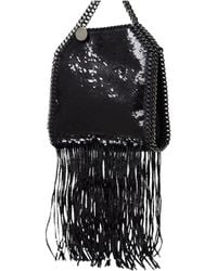 Stella McCartney - Limited-Edition Falabella Sequinned Fringed Tiny Tote Bag - Lyst