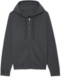 Zadig & Voltaire - Sacha Zipped Sweatshirt - Lyst