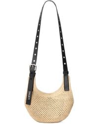 Loewe - Mini Punch Hole Hobo Bag - Lyst