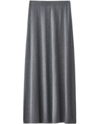 Lisa Yang - Adrienne Ribbed Knitted Skirt - Lyst