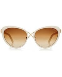 Tom Ford - Logo Sunglasses - Lyst