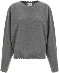 Nude - Fringed Hem Sweater - Lyst
