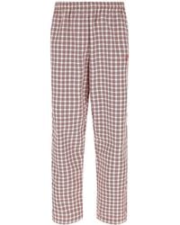 Willy Chavarria - Ruff Rider Checked Pants - Lyst