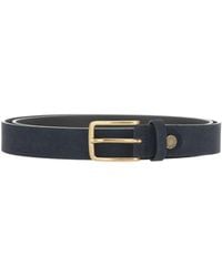 Gianni Chiarini - Suede Metal-Buckle Belt - Lyst