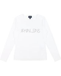 Armani Jeans - Long-Sleeved T-Shirt - Lyst