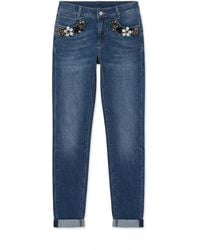 Sportmax - Logo Details Jeans - Lyst