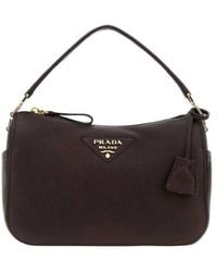 Prada - Pelle Small Shoulder Bag - Lyst