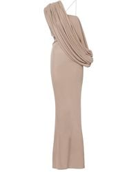 Christopher Esber - Aiba Draped One-Shoulder Jersey Gown - Lyst