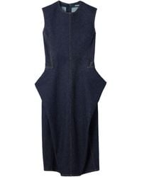 Jacquemus - Contrast-Stitch Sleeveless Midi Dress - Lyst