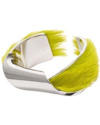 Loewe - Thin Twisted Cuff - Lyst