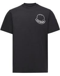 Moncler - Logo-Printed Crewneck T-Shirt - Lyst