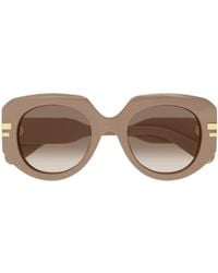 Chloé - Chloé Eyewear Oversized Frame Sunglasses - Lyst