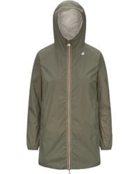 K-Way - Reversible Waterproof Mid Jacket - Lyst