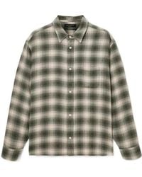 AllSaints - Lumley Check-Pattern Shirt - Lyst