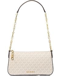 Michael Kors - Michael Empire Medium Signature Logo Chain-Link Pochette - Lyst