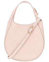 Longchamp - Small Le Foulonné Grained-Leather Tote Bag - Lyst
