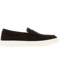 Doucal's - Penny Slip-On Loafers - Lyst