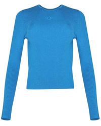 Marine Serre - Fine-Ribbed Sweater - Lyst