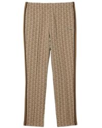 Lacoste - Monogram Logo Patch Sweatpants - Lyst