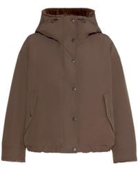 Weekend by Maxmara - Wkdzanna Reversible Hooded Jacket - Lyst