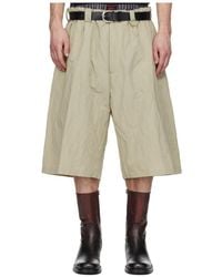 Willy Chavarria - Toluca Wide-Leg Knee-Length Shorts - Lyst