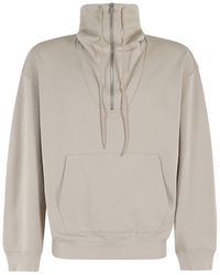 Helmut Lang - Funnel-Neck Sweatshirt - Lyst
