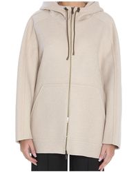 Max Mara - Gradi Hooded Oversized Coat - Lyst