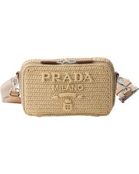 Prada - Crochet Brique Bag - Lyst