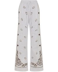 P.A.R.O.S.H. - P.A.R.O..H. Embroidered Trousers - Lyst