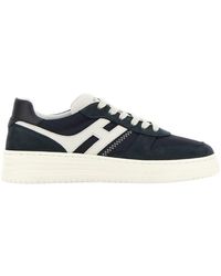 Hogan - H630Oxford Front Lace-Up Sneakers - Lyst