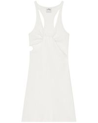 Courreges - Courrèges Twist 90's Cut-Out Detailed Mini Dress - Lyst