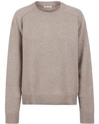 Soft Goat - Boyfriend Ribbed Crew-Neck Knitwear - Lyst