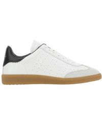 Isabel Marant - Round Toe Lace-Up Sneakers - Lyst