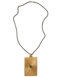 Versace - Circe Locket Necklace - Lyst