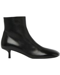 Marsèll - Marsèll Square Toe Ankle Boots - Lyst