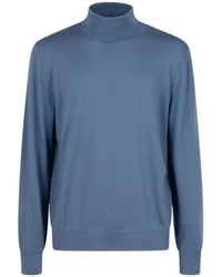 Canali - Long-Sleeve Knit Top - Lyst