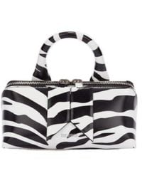 The Attico - The Friday Zebra Printed Mini Bag - Lyst