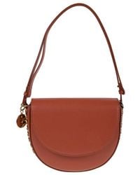Stella McCartney - Medium Frayme Flap Shoulder Bag - Lyst