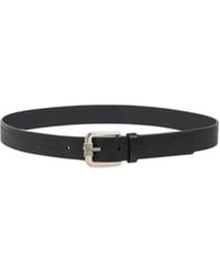 Etro - Leather Belt With Engraved Motif - Lyst