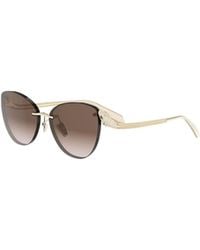 BVLGARI - Bulgari Cat-Eye Frame Sunglasses - Lyst