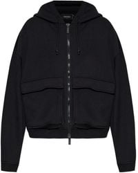 DSquared² - Zip-Up Drawstring Hoodie - Lyst