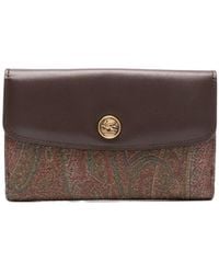 Etro - Paisley-Printed Wallet - Lyst
